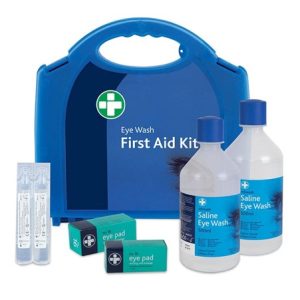 Emergency Eyewash Kit - Portable Plastic Case