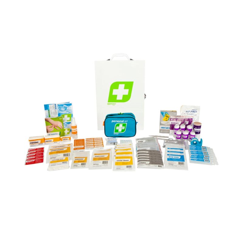 R2 Education Response First Aid Kit, Metal Wall Mount - Image 2