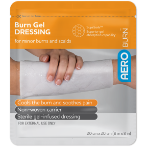 Burn Gel Dressing, 20 x 20cm