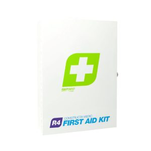 R4 Constructa Medic First Aid Kit, Metal Wall Mount