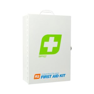 R2 Constructa Max First Aid Kit, Metal Wall Mount