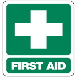 First Aid Sign, 300 x 225mm