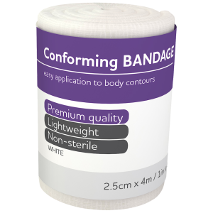 Conforming Bandage 2.5cm x 4M