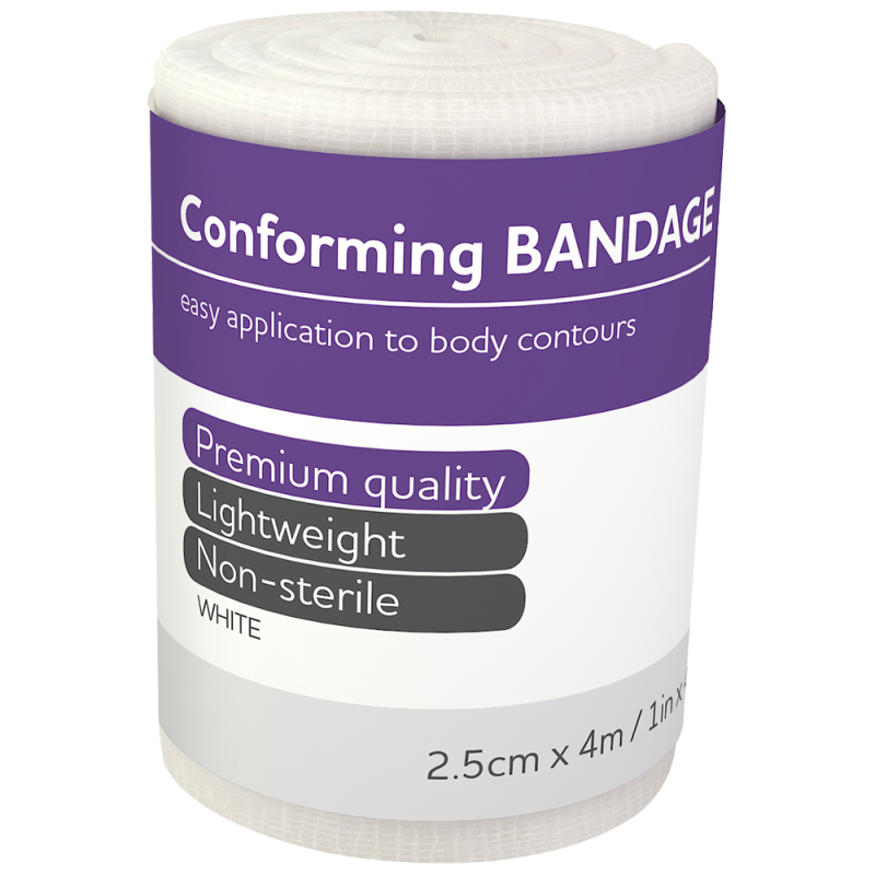 Conforming Bandage 2.5cm x 4M