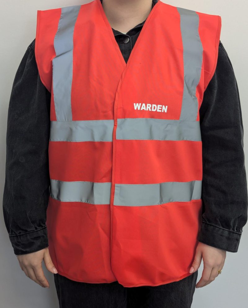 Warden Vest, Red - Image 3
