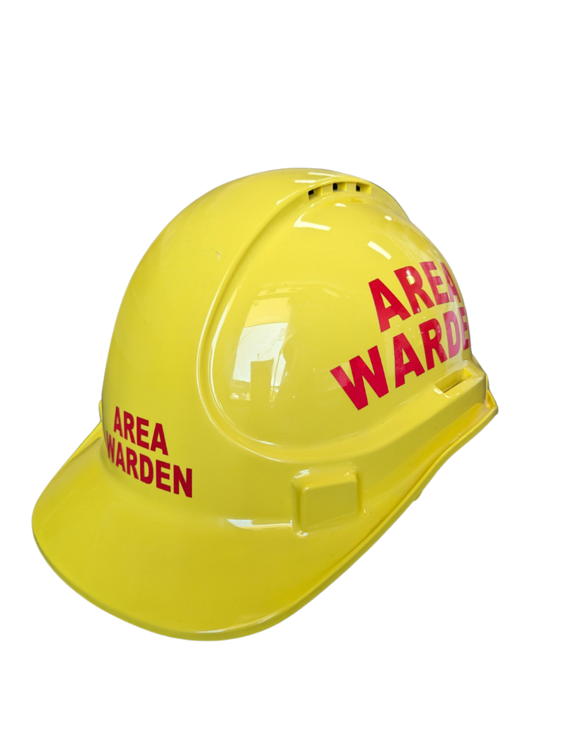 Area Warden Helmet, Yellow - Image 2