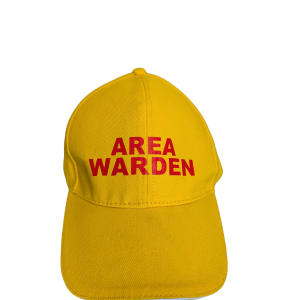 Area Warden Cap, Yellow
