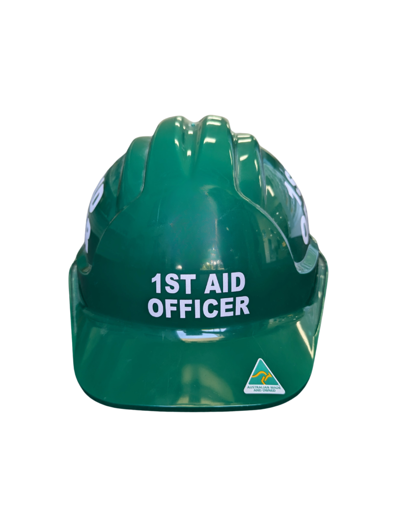 First Aid Officer Helmet, Green