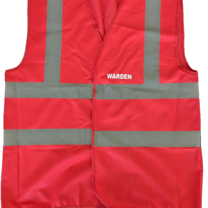 Warden Vest, Red