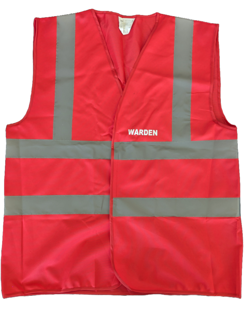 Warden Vest, Red