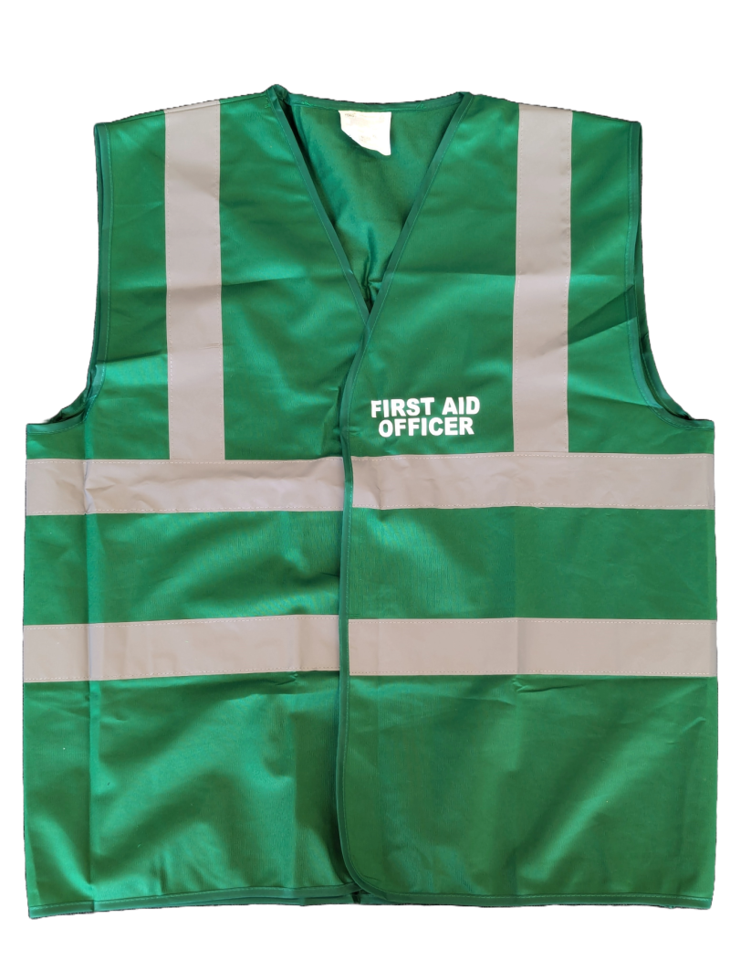 First Aid Officer Vest, Green