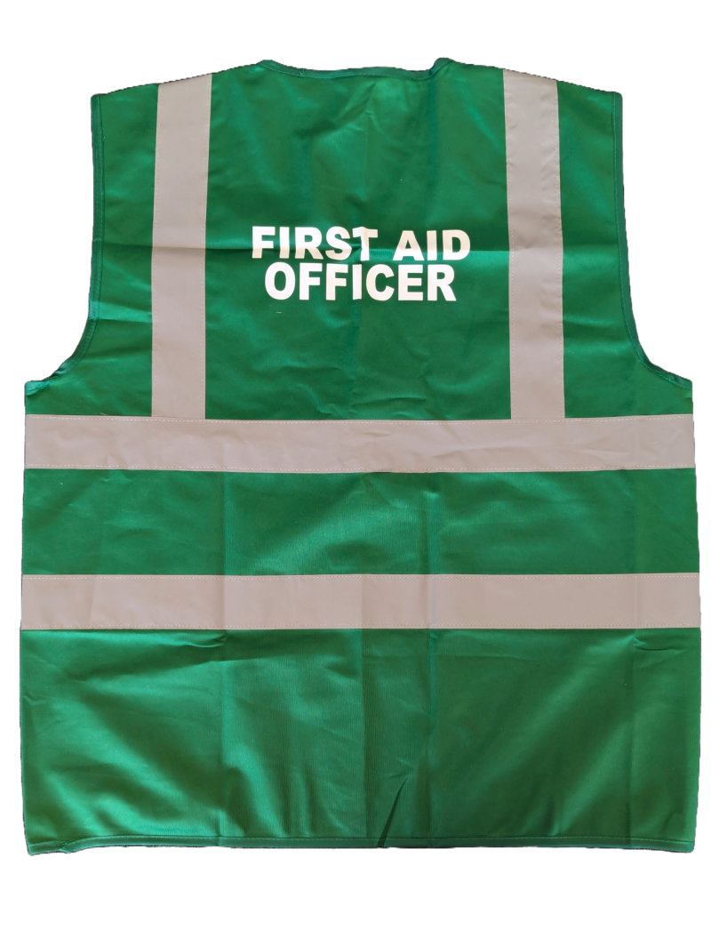 First Aid Officer Vest, Green - Image 2