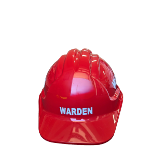 Warden Helmet, Red