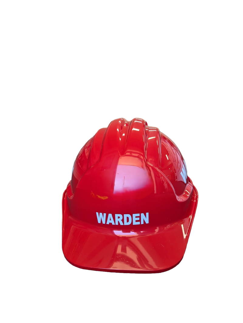 Warden Helmet, Red