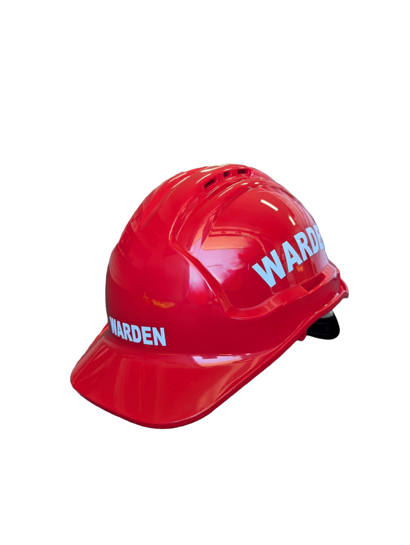 Warden Helmet, Red - Image 2