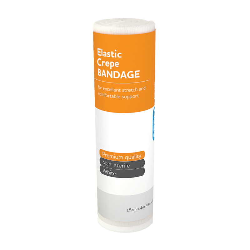 Elastic Crepe Bandage 15cm x 4M