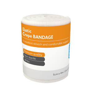 Elastic Crepe Bandage 5cm x 4M