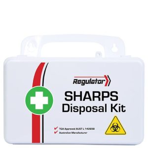 Sharps Disposal Kit 21 x 7.5 x 13cm
