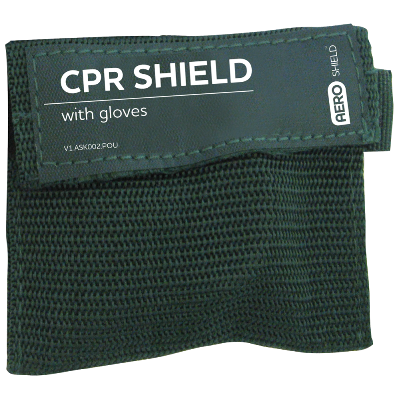 Key Ring CPR Face Shield + Gloves