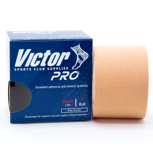 Victor Pro K-Tape 50mm x 5m, Beige - Single Roll
