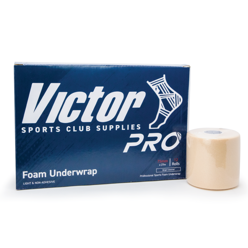Victor Pro Foam Underwrap, 75mm x 27m - Box of 4