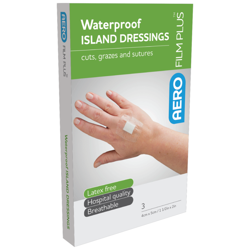 Waterproof Island Dressing 4 x 5cm
