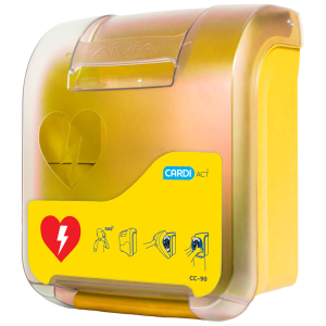 Alarmed AED Cabinet (Yellow)