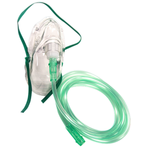 Oxygen Therapy Mask with 2M Tubing – Adult