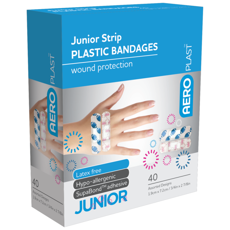Plastic Junior Strip, 40pk