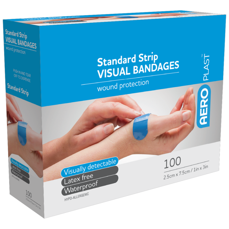 Premium Visual Strip 7.5 x 2.5cm Box/100