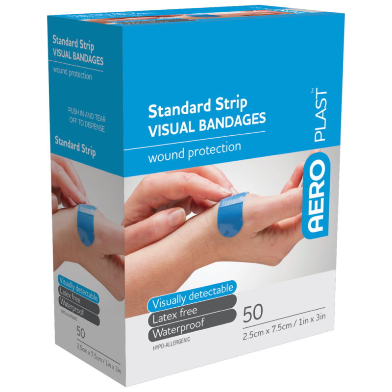 Premium Visual Strip 7.5 x 2.5cm Box/50