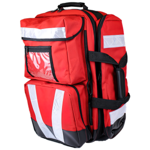 Red Trauma First Aid Backpack 48 x 54 x 32cm