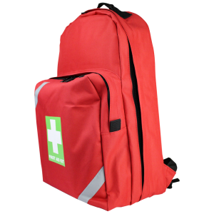 Red First Aid Backpack 30 x 50 x 15cm